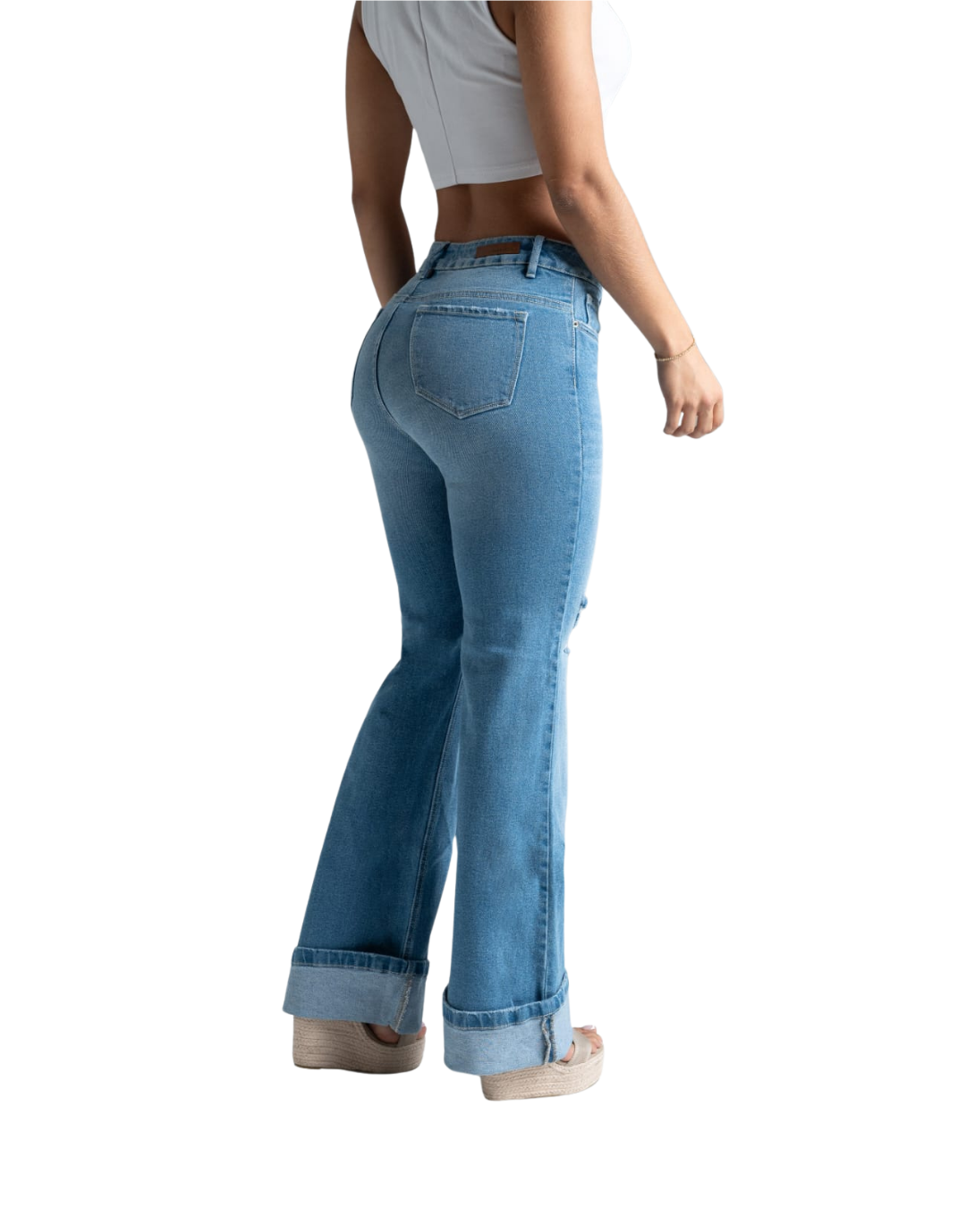 Jean Bota Campana Premium para Mujer – Referencia 3616 | Harmony Jeans