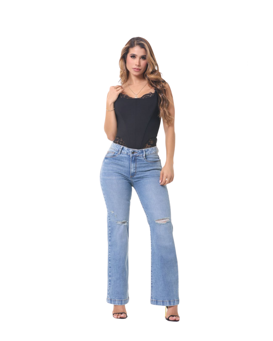Jean Bota Campana Suave Premium para Mujer – Referencia 3629 | Harmony Jeans