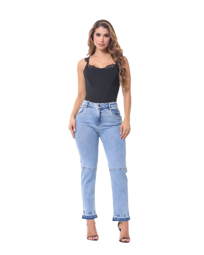 Jean Straight Premium para Mujer – Referencia 3618 | Harmony Jeans